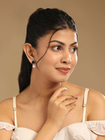 Thumbnail for Nuyug Blue Stone Elegance Anti Tarnish Studs