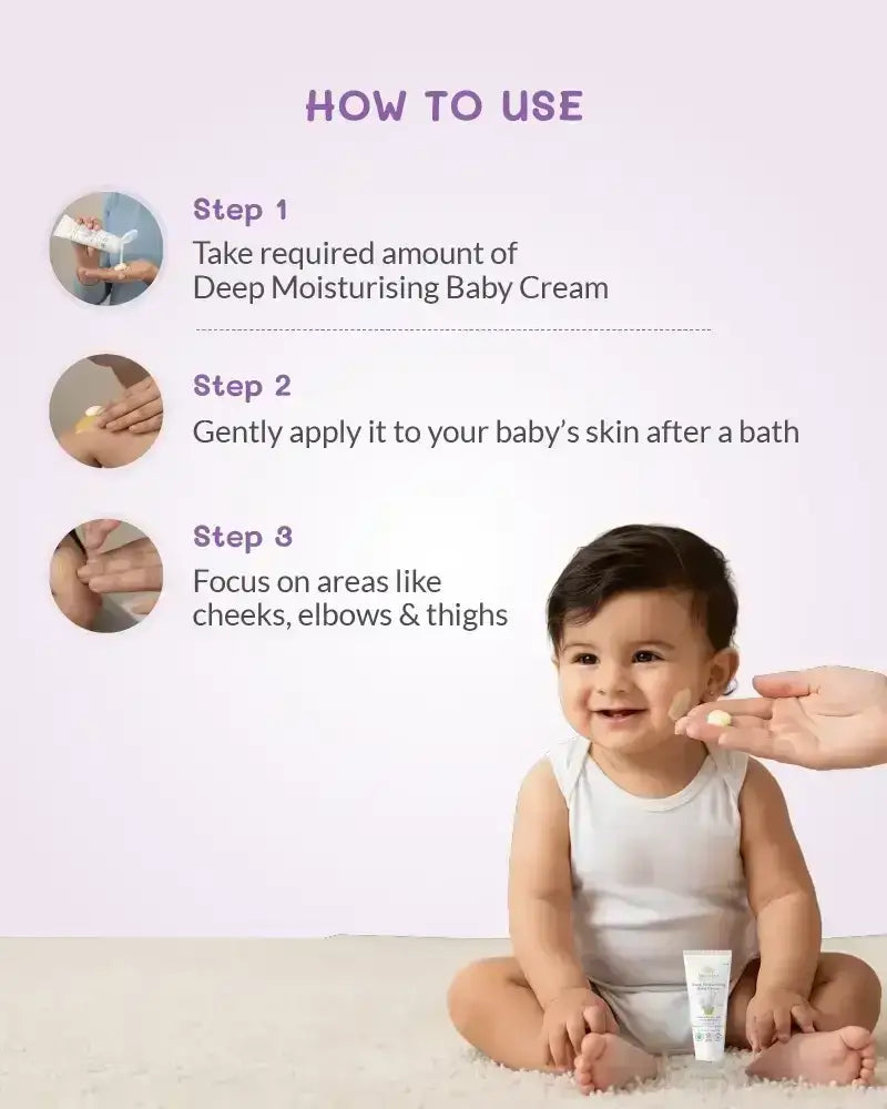 AreoVeda Deep Moisturising Baby Cream - Distacart