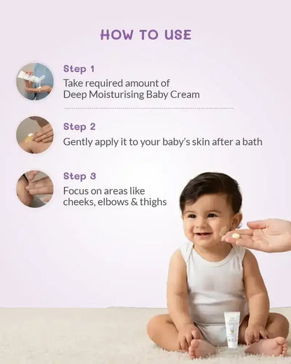 AreoVeda Deep Moisturising Baby Cream - Distacart