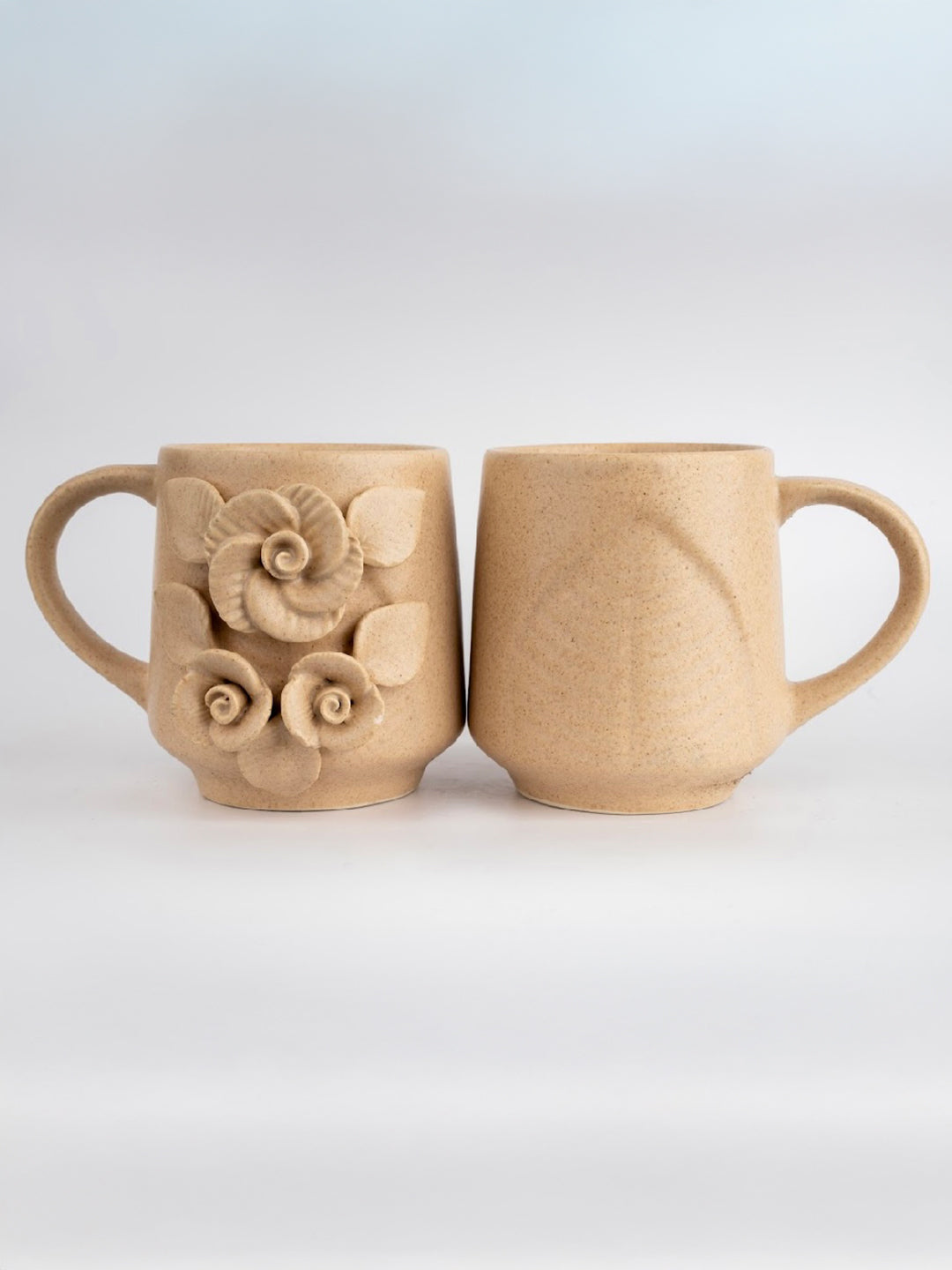 Simply Soho Desert Bloom Mugs- Set of 2 - Distacart