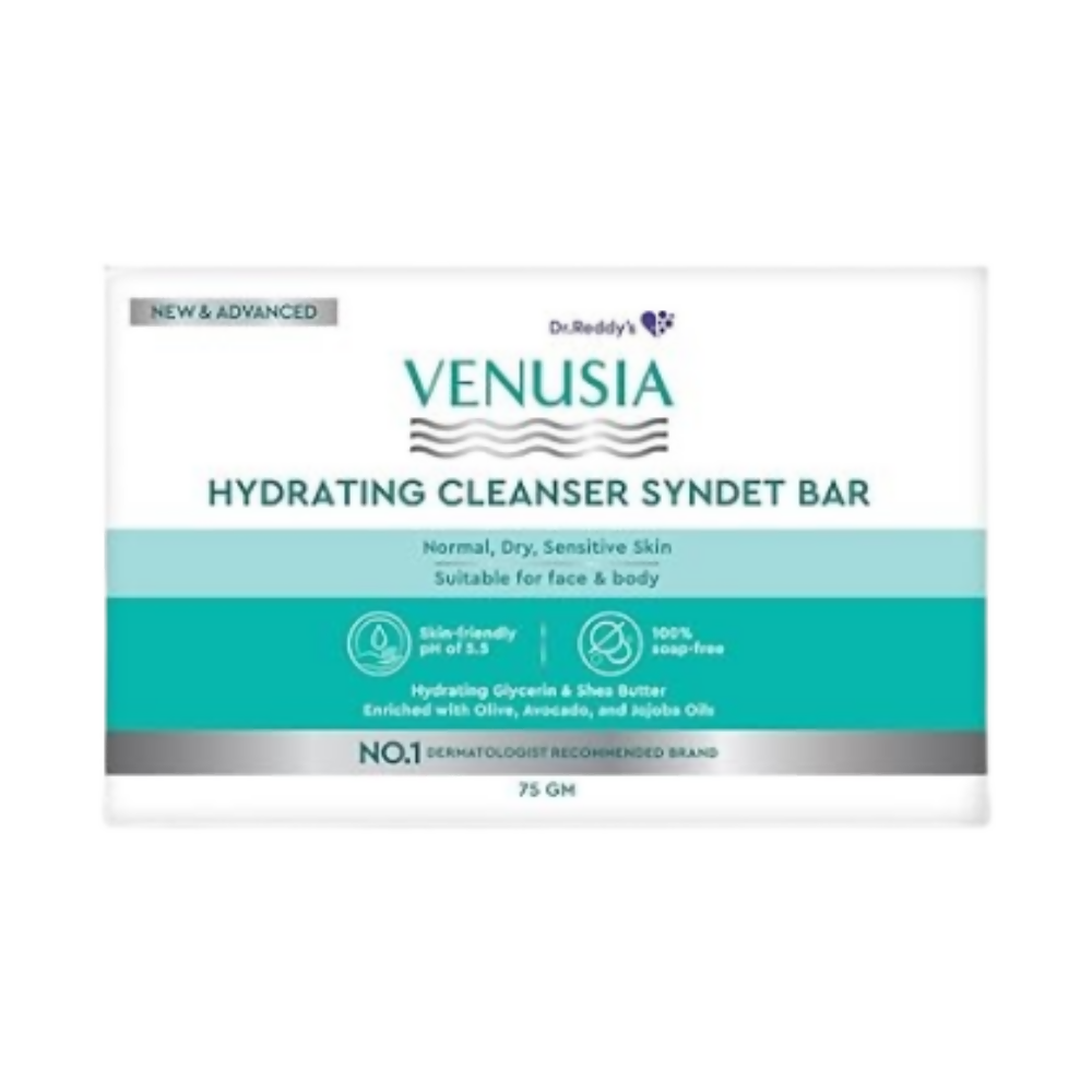 Dr. Reddy's Venusia Hydrating Cleanser Syndet Bar - Distacart
