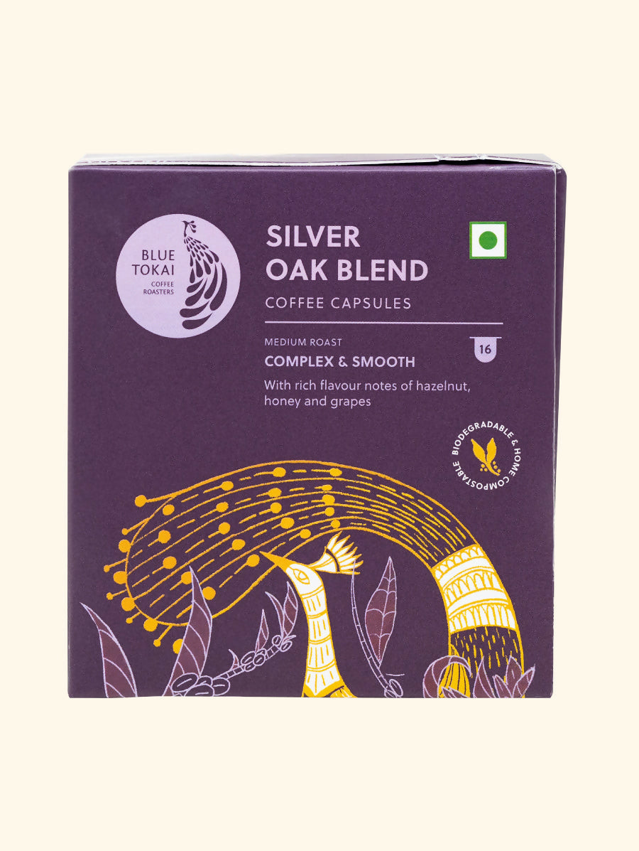 Blue Tokai Silver Oak Blend Coffee Capsules - Distacart