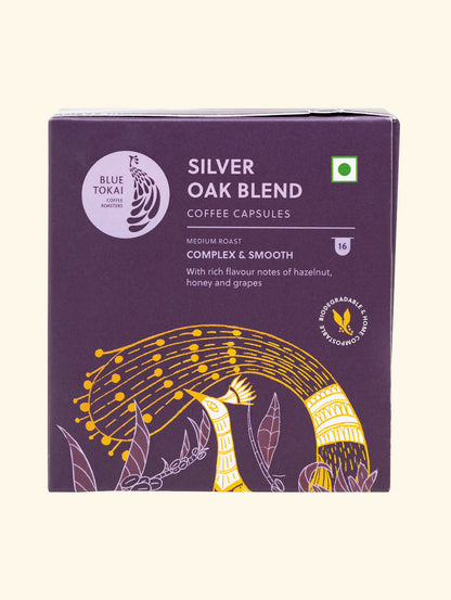 Blue Tokai Silver Oak Blend Coffee Capsules - Distacart