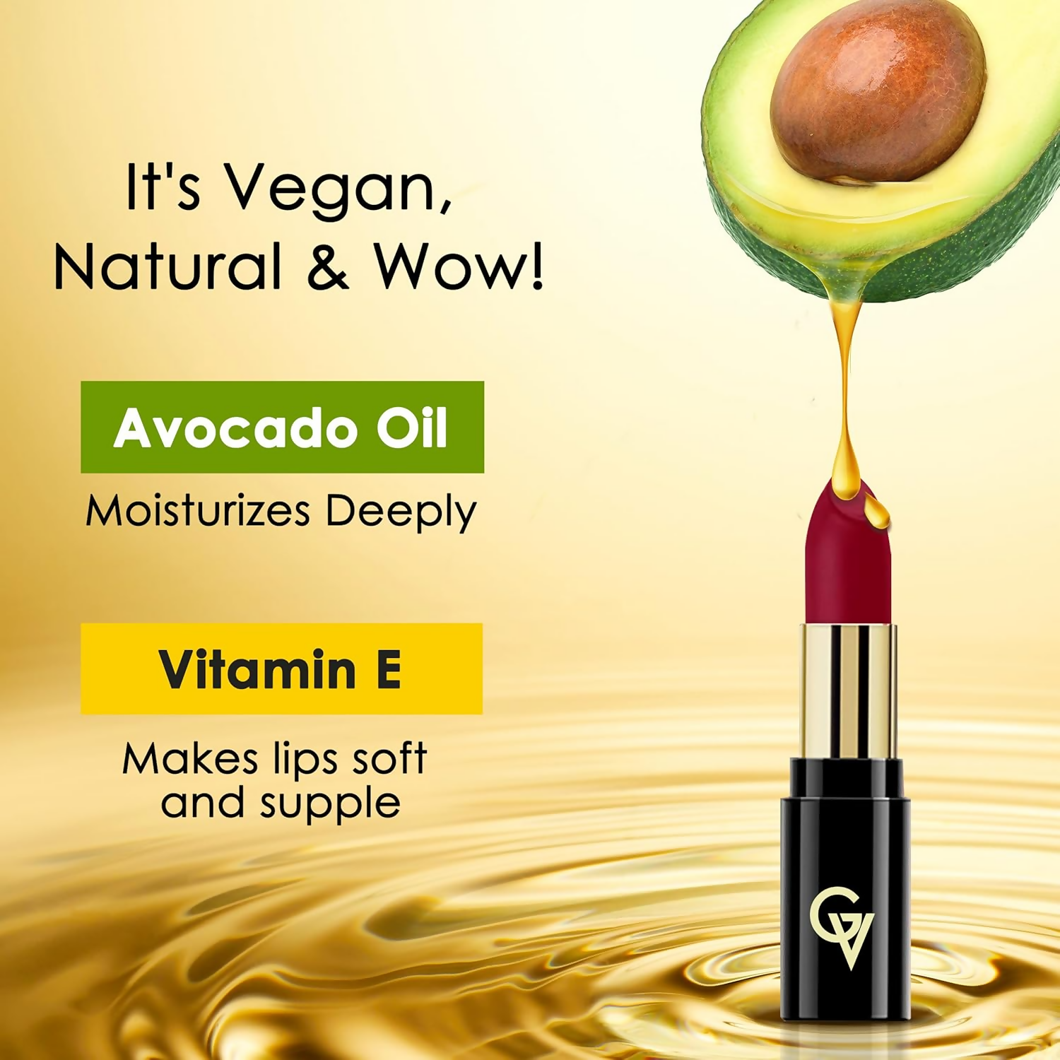 Good Vibes HydraGlow Creme Lipstick - Pink Pie - Distacart