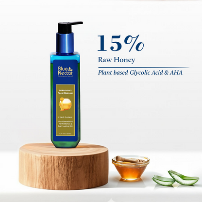 Blue Nectar Ayurvedic Honey and Aloevera Face Wash - Distacart