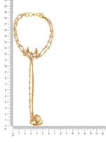 Thumbnail for Ruby Raang Gold Chand Kundan Haath Phool
