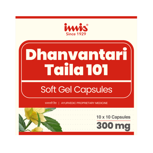 IMIS Ayurveda Dhanvantari Taila 101 Capsules