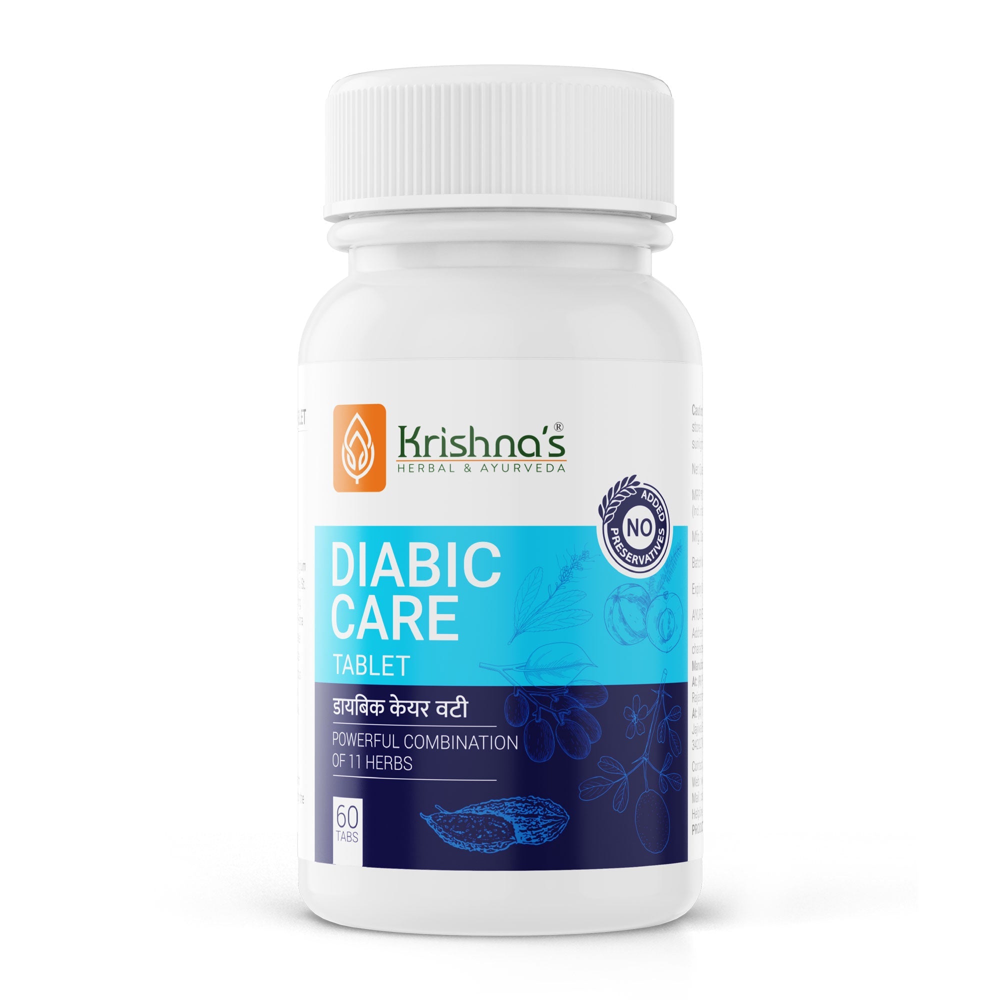 Krishna'S Herbal & Ayurveda Diabic Care Tablets