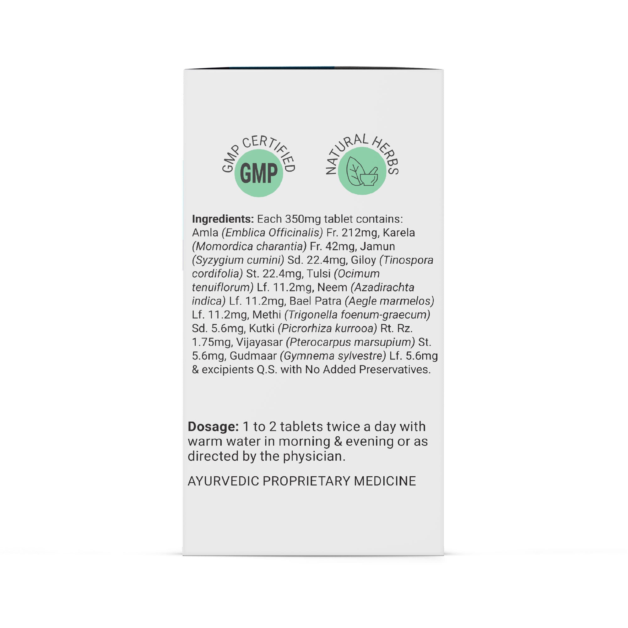 Krishna'S Herbal & Ayurveda Diabic Care Tablets