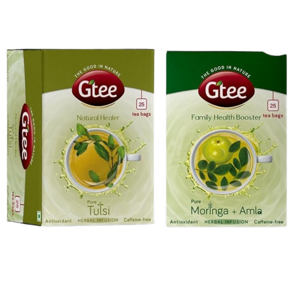 Gtee Moringa Tea Bags & Tulsi Tea Bags