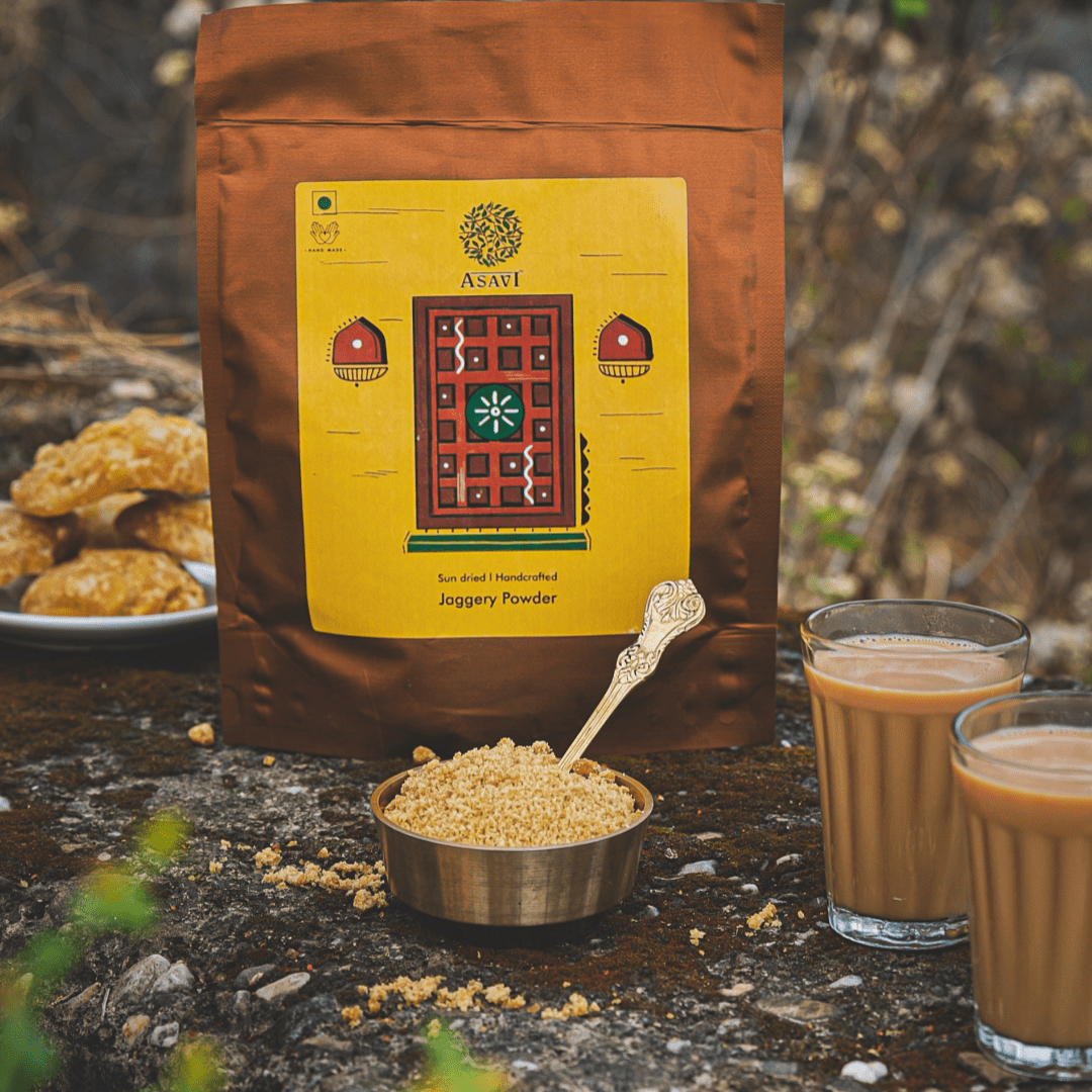 Asavi Natural Jaggery Powder - Distacart
