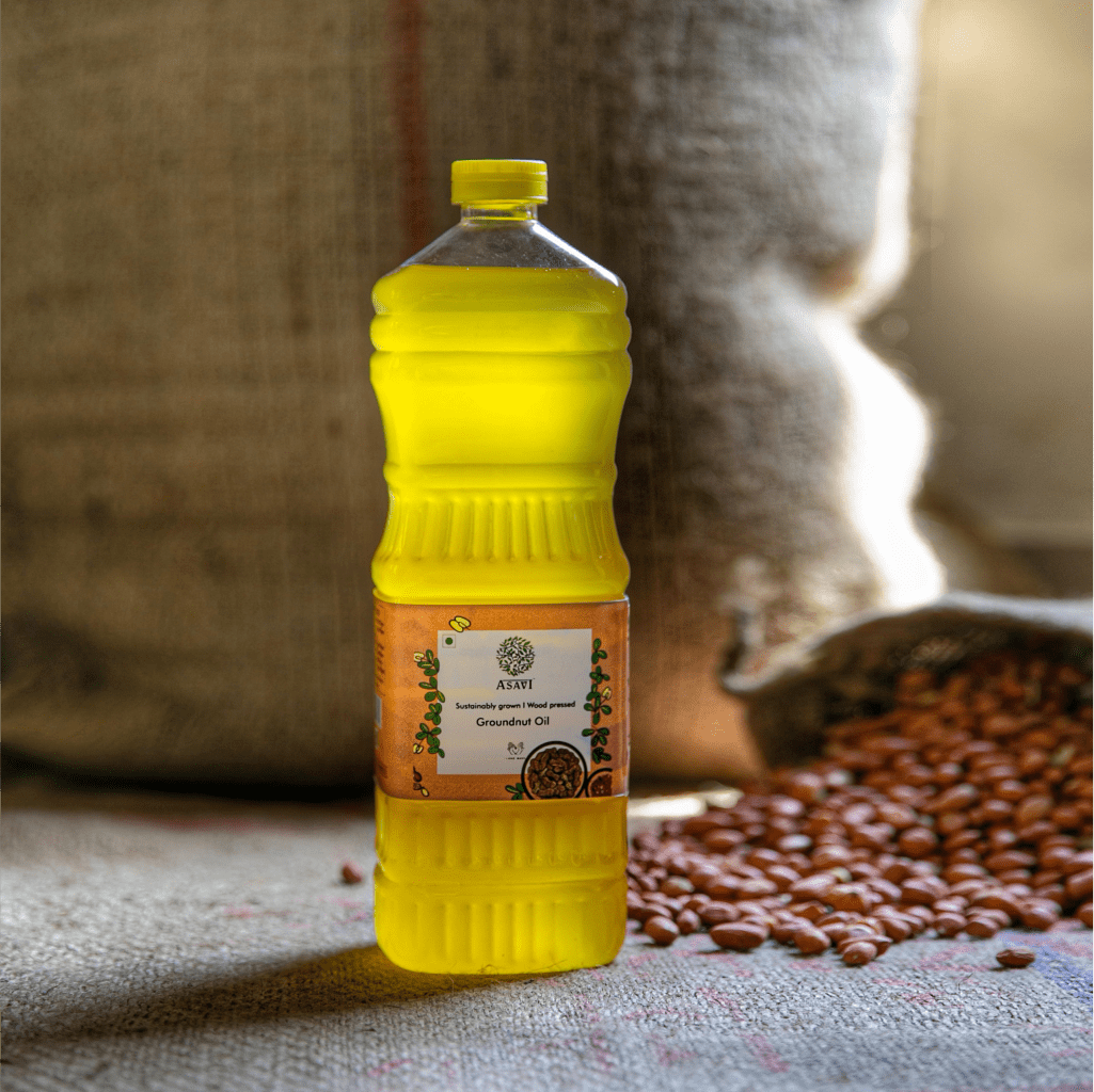 Asavi Cold Pressed Groundnut Oil - Distacart