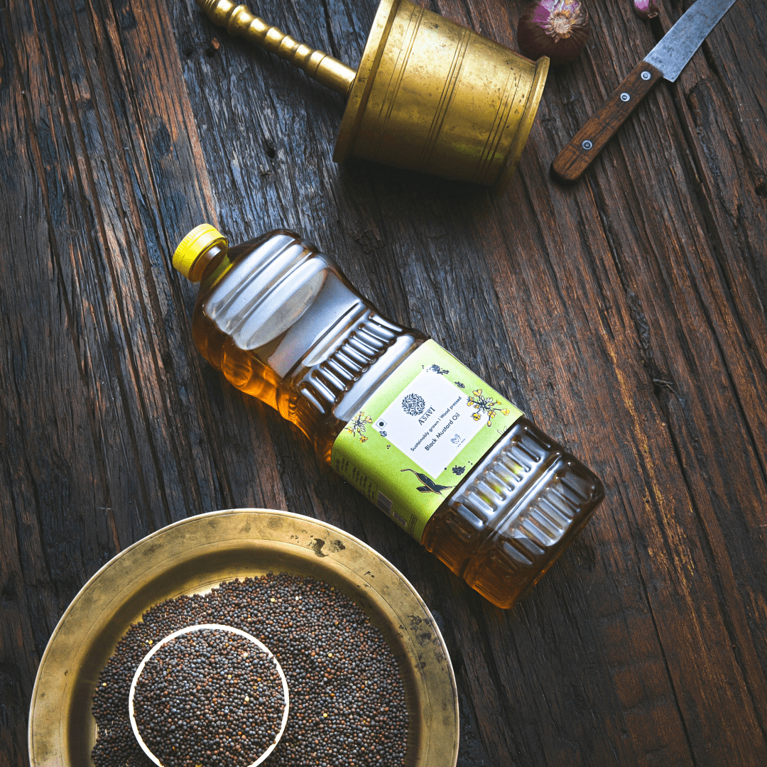 Asavi Cold Pressed Black Mustard Oil - Distacart