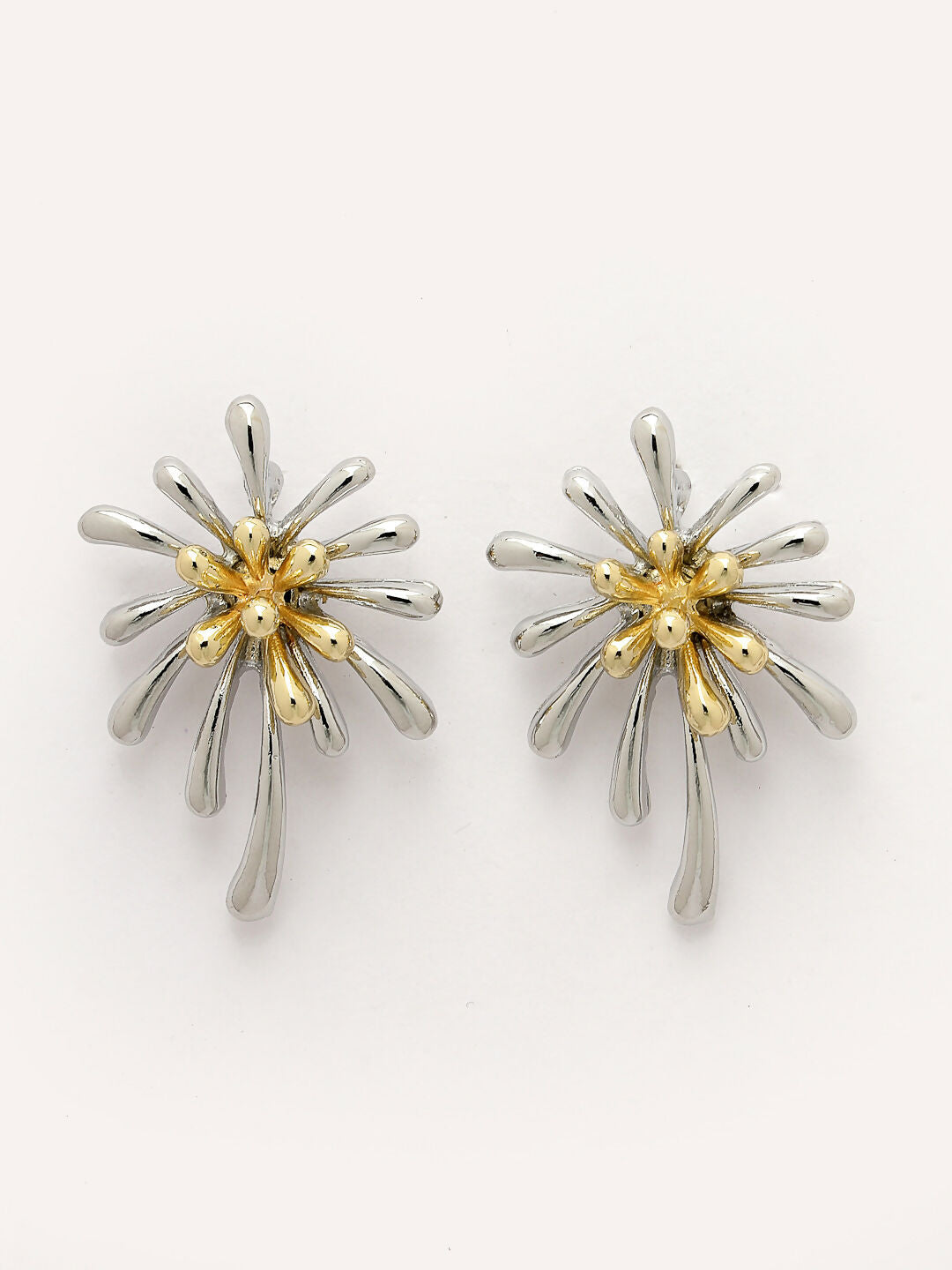 NVR Women Silver-Plated Drop Earrings - Distacart