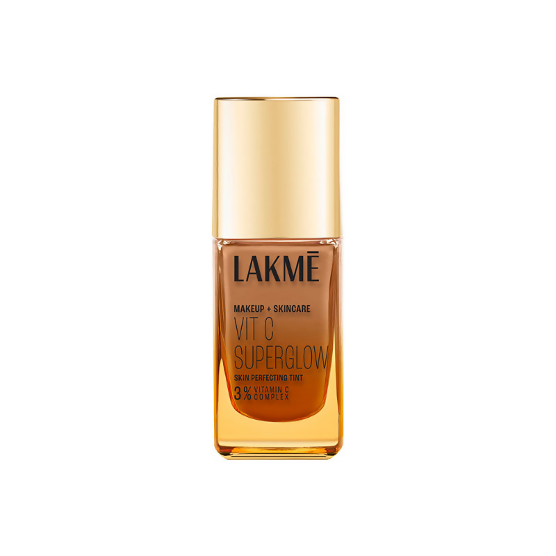 Lakme Vitamin C Superglow Skin Perfecting Tint with 3% Vit C - Cool Walnut - Distacart