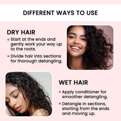 Alps Goodness Wheatstraw Detangler Brush - Distacart