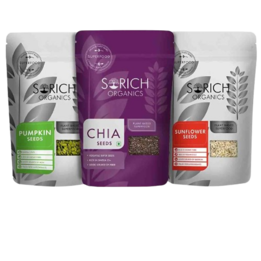 Sorich Organics Pumpkin, Sunflower, and Chia Seeds - Distacart