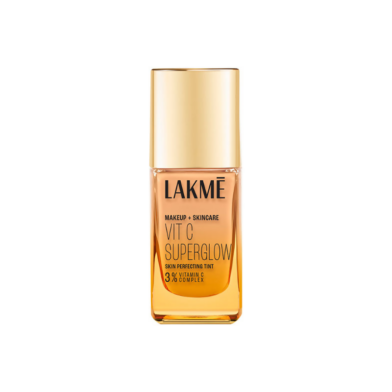 Lakme Vitamin C Superglow Skin Perfecting Tint with 3% Vit C - Warm Creme - Distacart
