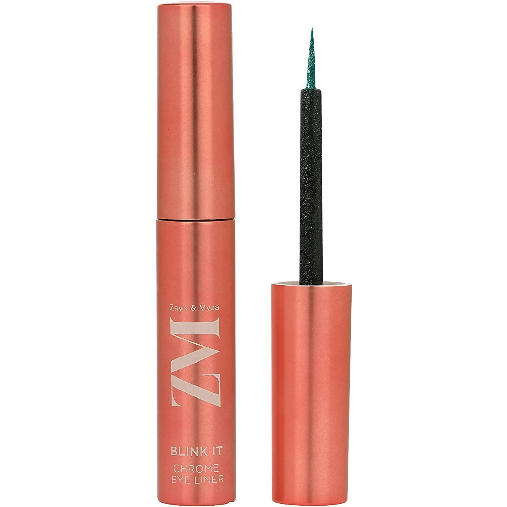 Zayn & Myza Blink It Chorme Eye Liner - 03 Emerald Shine - Distacart