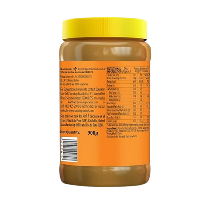 Sundrop Peanut Butter With Jaggery, Creamy - Dista