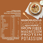 Thumbnail for Munchilicious MultiMillet Muesli Fruits, Nuts & Seeds Crunchy Millets, High in Fibre and Protein - Distacart