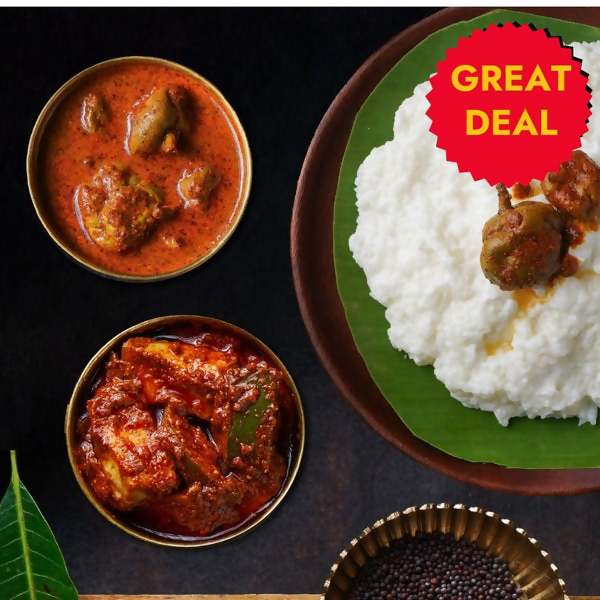 Sweet Karam Coffee Maavadu + Avakkai Pickle Combo - Distacart