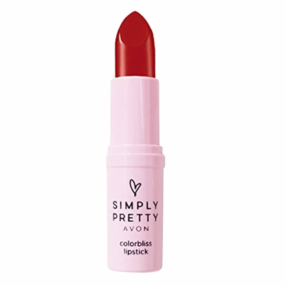 Avon Simply Pretty Colorbliss Lipstick - Cherry Red - Distacart