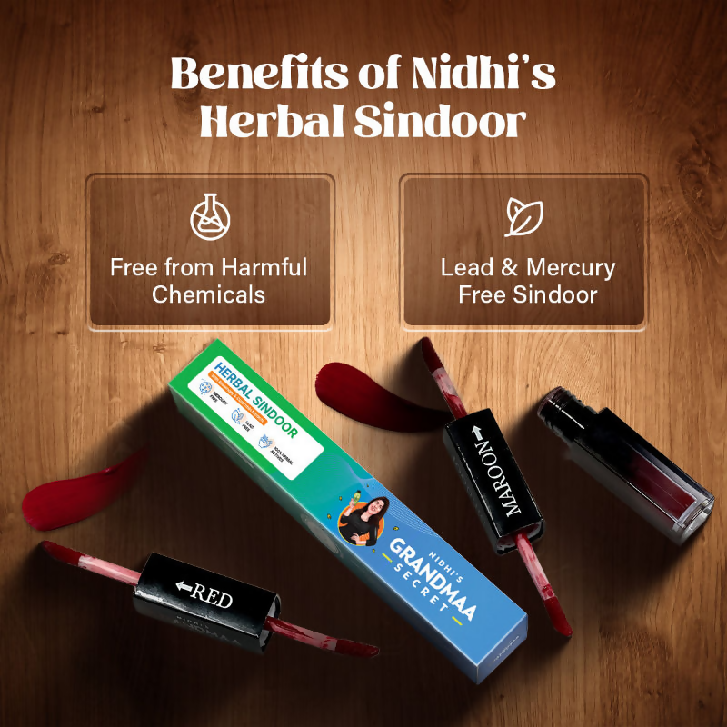 Nidhi's Grandmaa Secret Herbal Sindoor - Distacart
