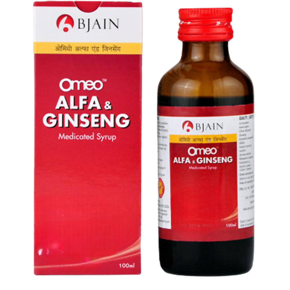 Bjain Homeopathy Omeo Alfa & Ginseng Syrup - Distacart