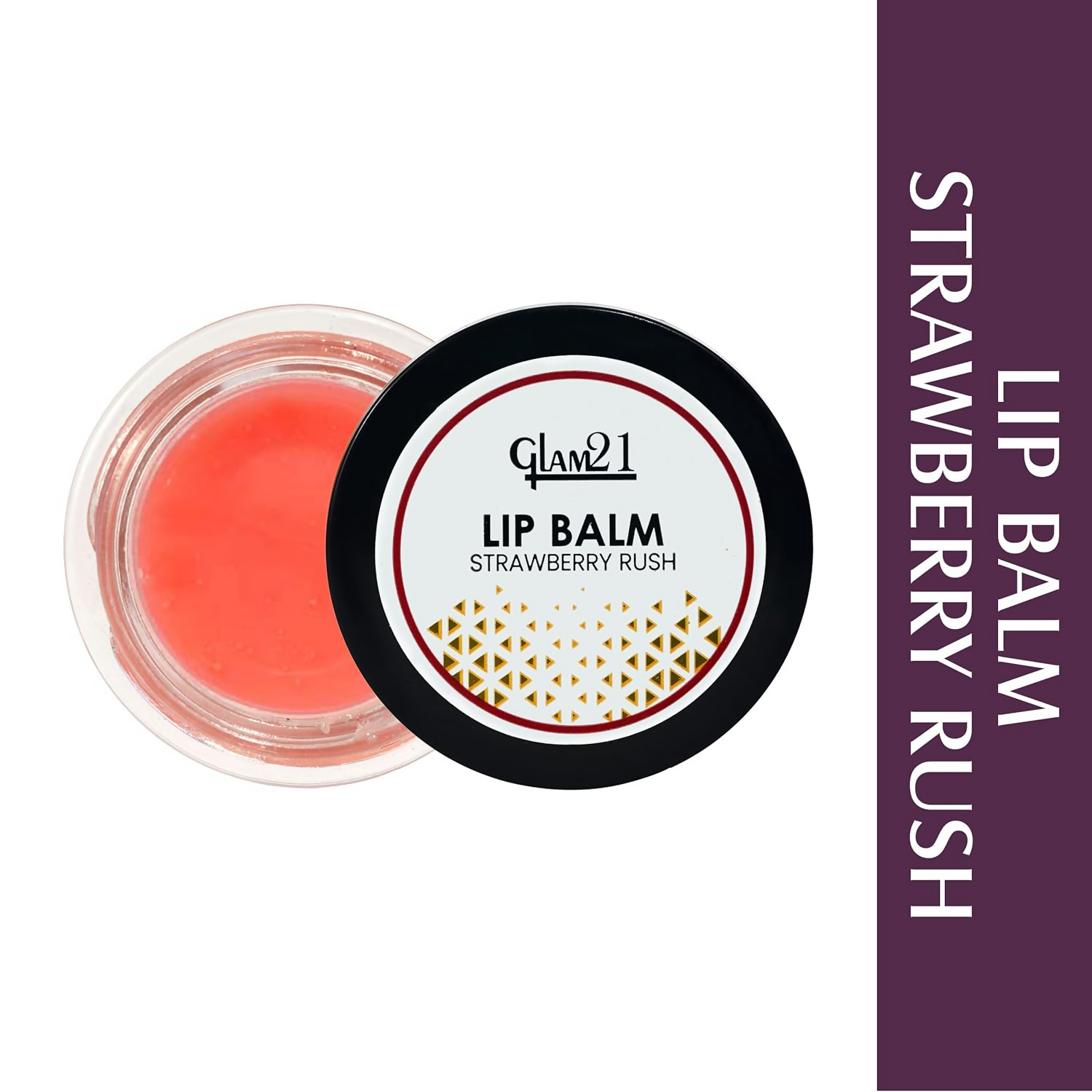 Glam21 Lip Balm In Strawberry Rush Flavour - Distacart