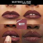 Thumbnail for Maybelline New York Super Stay Vinyl Ink Liquid Lipstick, Instant Shine Lasts Up To 16H - 40 Witty - Distacart