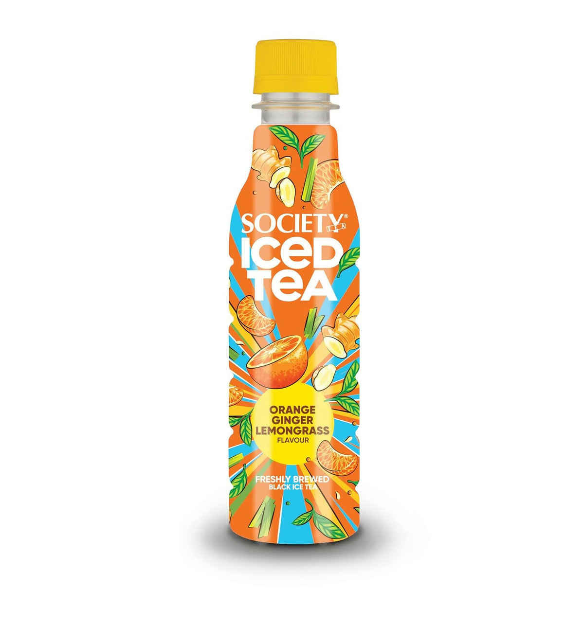 Society Iced Tea Bottle Orange Ginger Lemongrass Flavour
