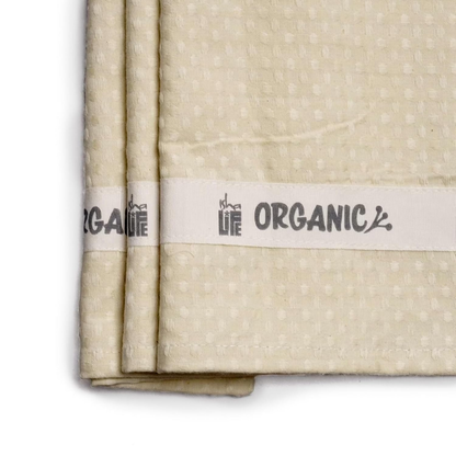 Isha Life Organic Cotton Waffle Towel - Dista