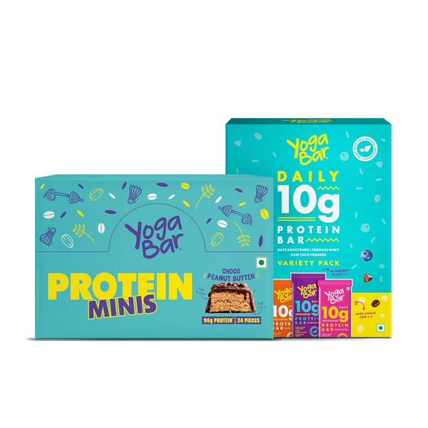 Yoga Bar Protein Variety Pack Protein Bars Protein Choco Peanut Butter Minis Bar