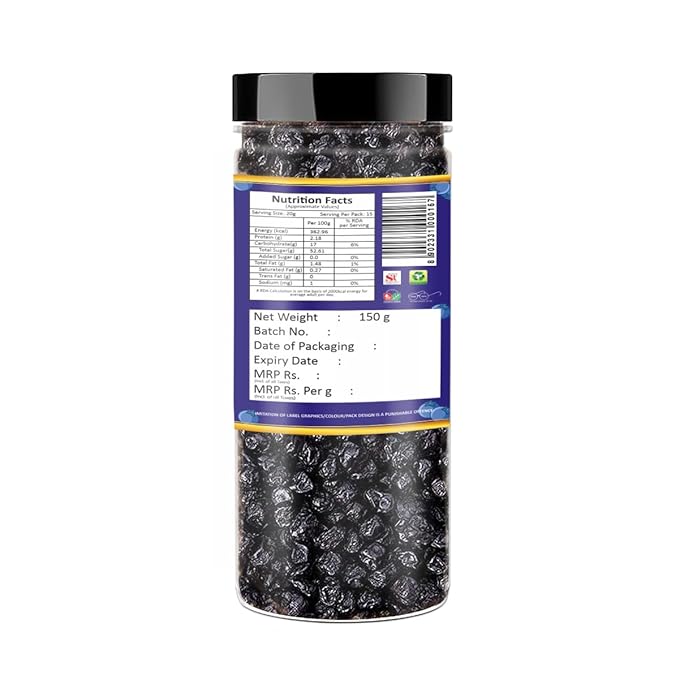 Yum Yum Dried Blueberry Jar - Dista
