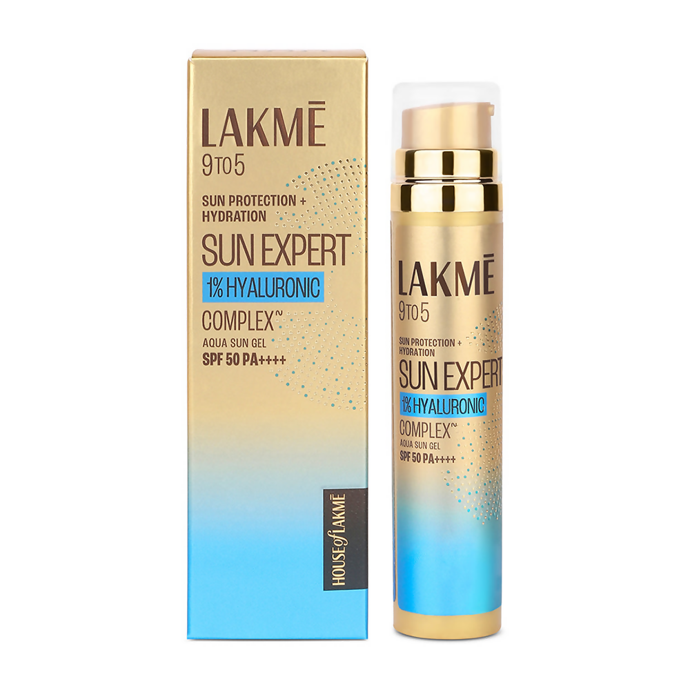 Lakme 9To5 Sun Expert 1% Hyaluronic Sunscreen, Spf 50 Pa+++ - Distacart