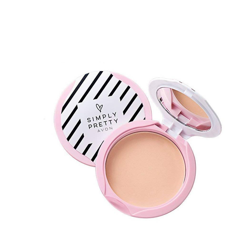 Avon Simply Pretty Shine No More SPF 14 Pressed Powder Natural - Distacart