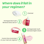 Thumbnail for PLIX The Plant Fix Pomegranate 1% Retinol & 1% Bakuchi Oil Anti Ageing Night Cream - Distacart