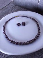 Thumbnail for Inhanns Spectrum Everyday Pearl Sets - Single Strand - Purpale - Distacart