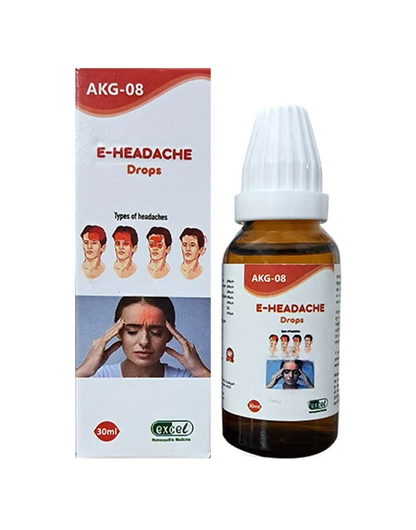 Excel Pharma E-Headache Drops - Distacart
