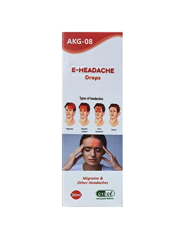 Excel Pharma E-Headache Drops - Distacart