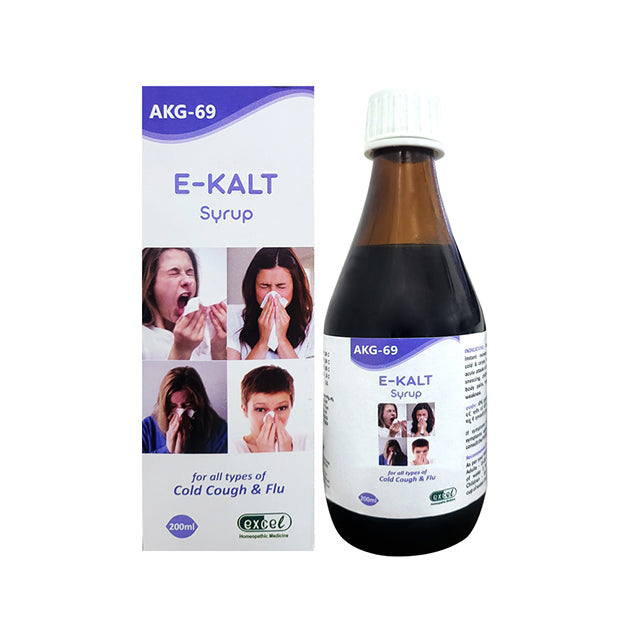 Excel Pharma E-Kalt Syrup - Distacart