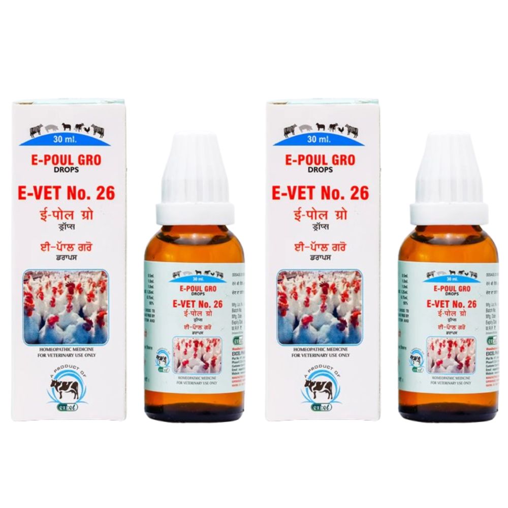 Excel Pharma E-Poul Gro Drops - Distacart