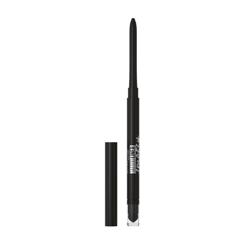 Maybelline New York Tattoostudio Smokey Eye Kohl Gel Pencil Eyeliner - Smokey Black - Distacart