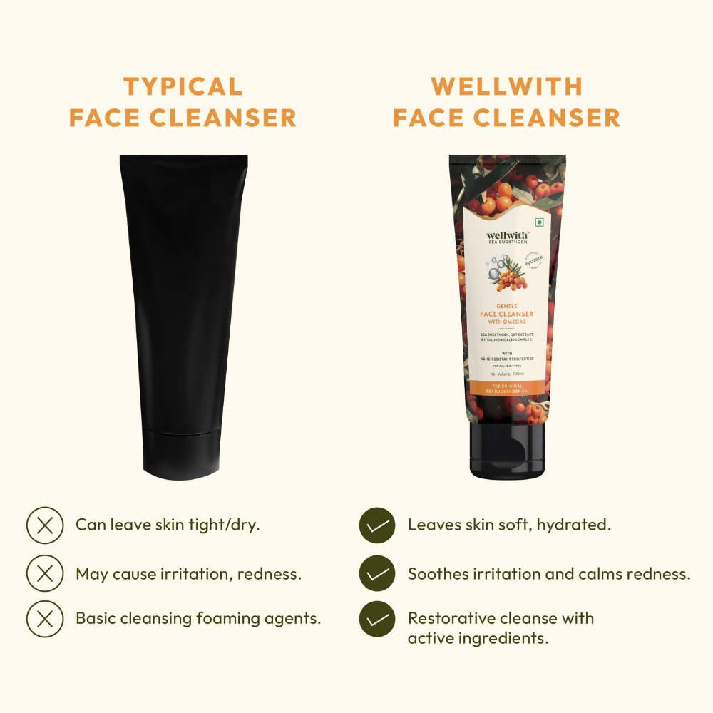 Wellwith Gentle Face Cleanser - Distacart