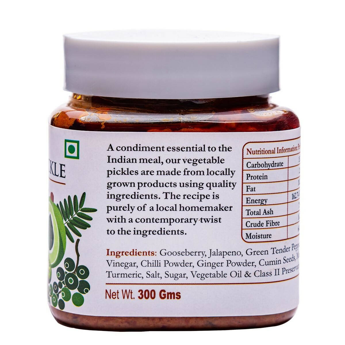 Ainmane Amla Jalapenos & Green Pepper Pickle - Distacart