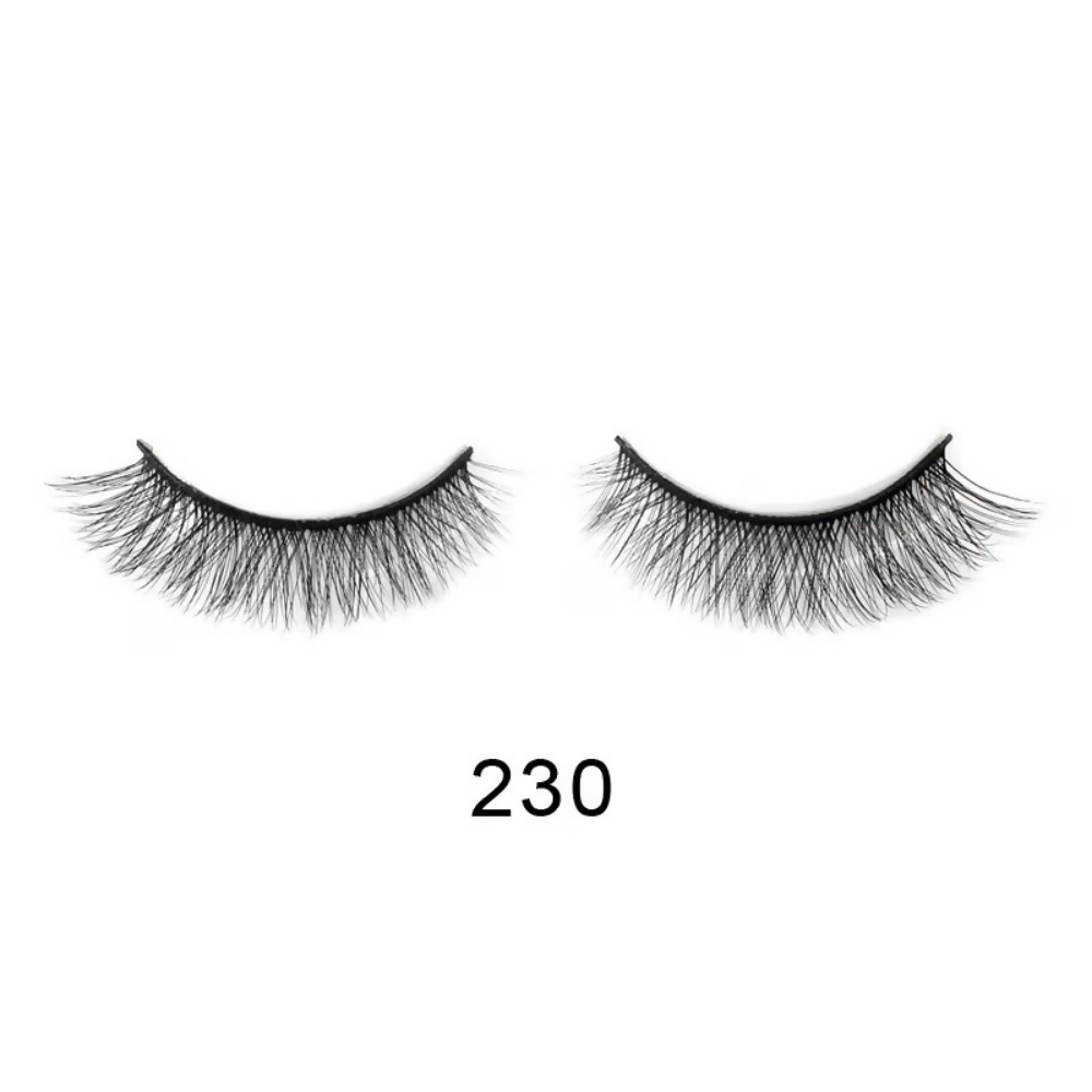 Bronson Professional 3D Effect Long and Natural Look False Eyelashes - 230 - Dista