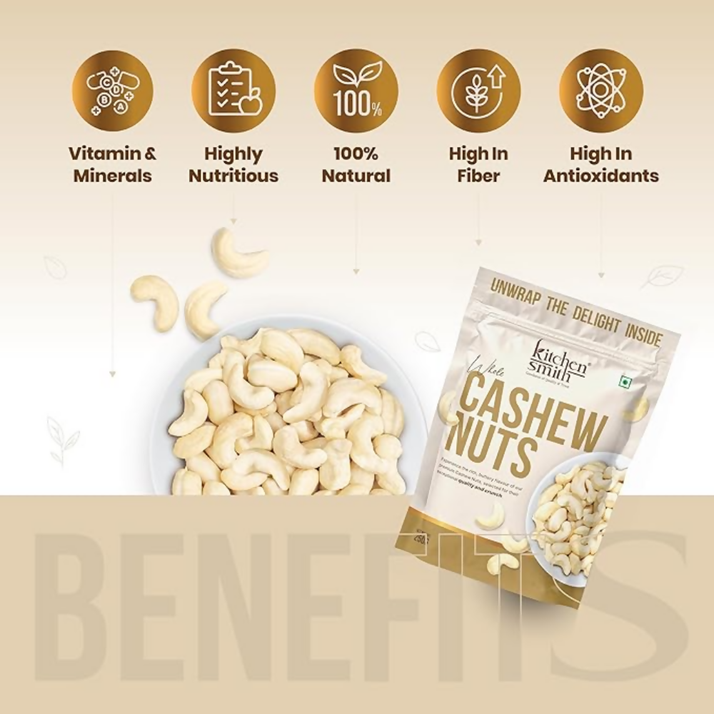Kitchen Smith Premium Whole Cashew - Distacart