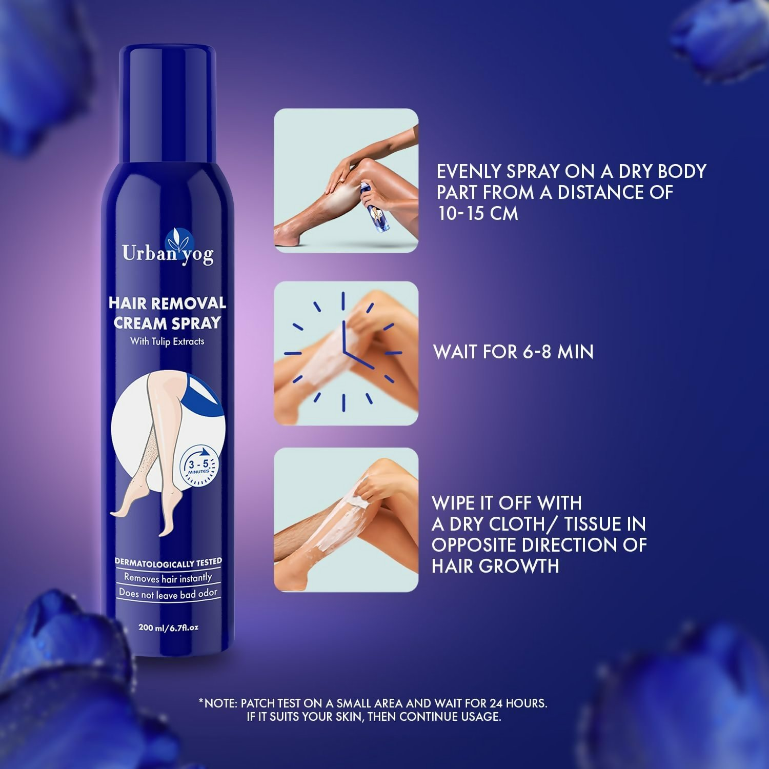 Urban Yog Hair Removal Cream Spray For Women