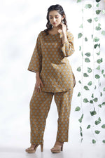 Thumbnail for Breathables Yellow Butta Cotton Co-Ord Set - Dista